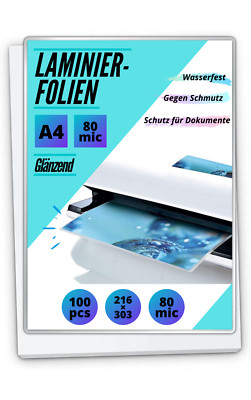 MK Premium   A4   Laminierfolien   Laminiertaschen   A3 A5 A6 A7  Visitenkarten