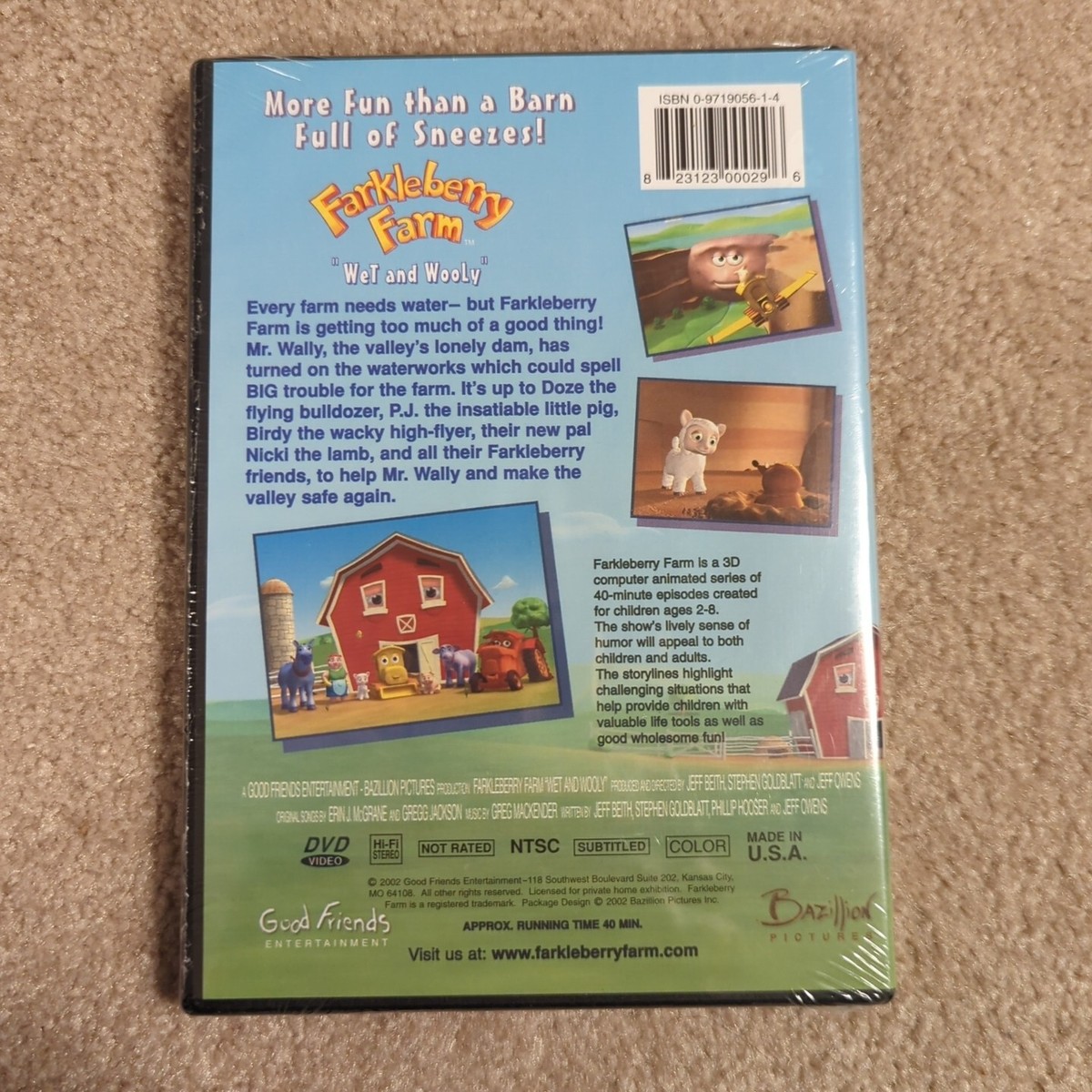 Farkleberry Farm Wet And Wooly Animated Color Digital Sound