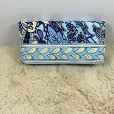 Source Unknown Blue and Yellow Wallets