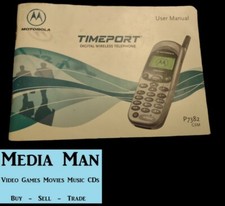 Motorola Timeport P7382 GSM USER MANUAL ONLY