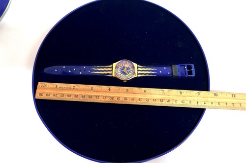 Swatch Watch HOCUS POCUS GZ122 NEW in Orig Tin 1991 Christmas Special Edition - 第 9/14 張圖片