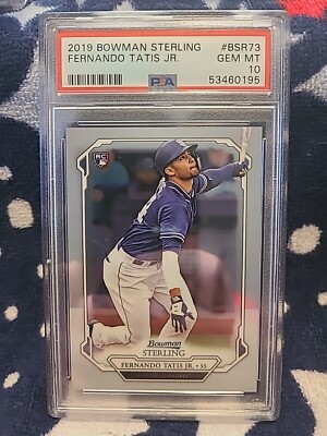 【RC】FERNANDO TATIS JR BOWMAN STERLING Fernando Tatis Jr. - 2019 Bowman Sterling RC PSA 9 | eBay