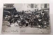 fotocart scauri agosto 1935 - colonie marine (?) fp bn DIDASCALIA RETRO