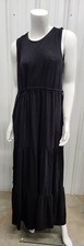 SALE-Pre Owned: Caslon Black Long Casual Dress /  Size Small / Womens Clothing