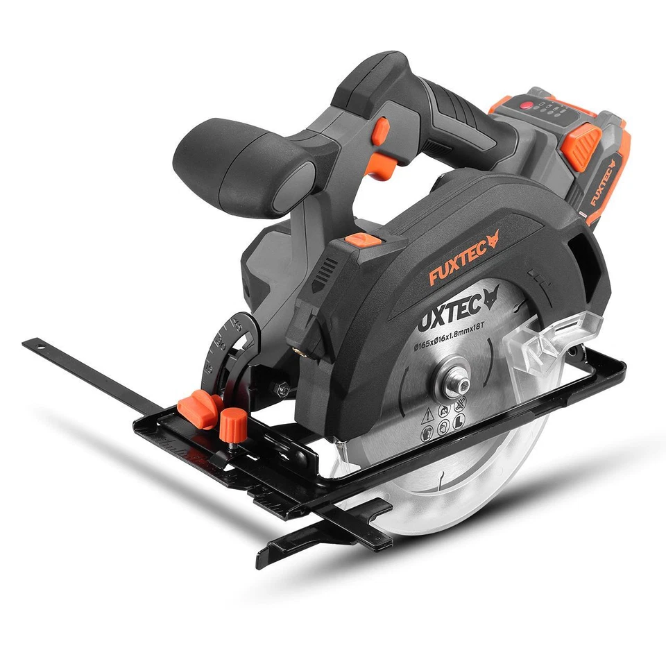 Scie circulaire sans fil 20V Scie circulaire165mm FX-E1CS20 FUXTEC - Photo 2/4