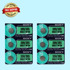 Sony 395 SR927SW Watch Battery Exp 10/2028  6Pc