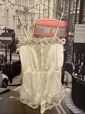 Vintage Lady De Paris Romper Lingerie Size S