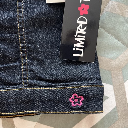 NWT Limited Too Girls Cotton Denim Vest With T-shirt Size 5 - Picture 7 of 10