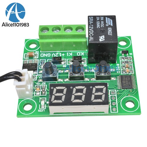 DC12V Red W1209 Digital thermostat Temperature Controler -50-110°C + Sensor - Picture 9 of 12