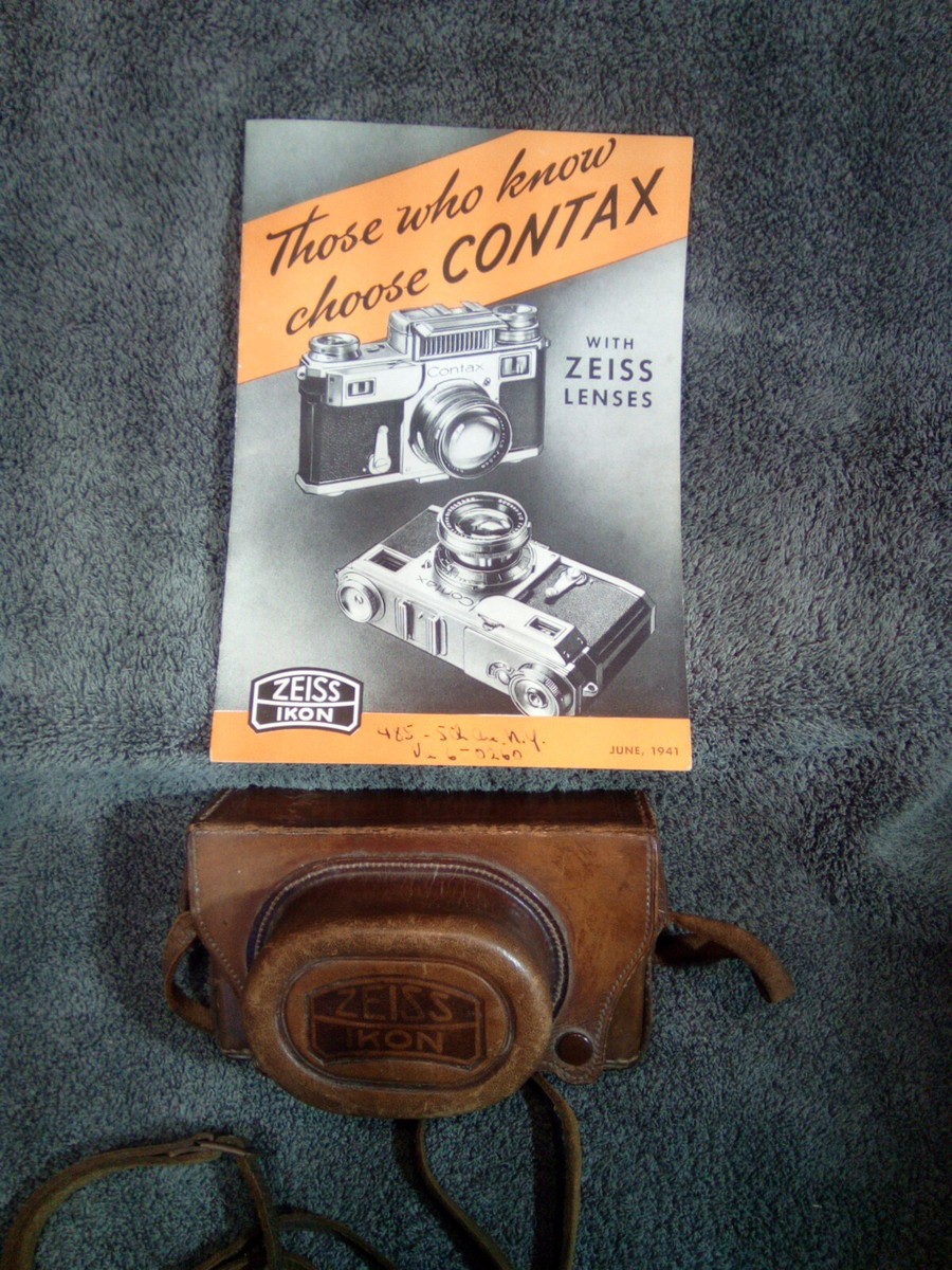 Zeiss Ikon Contax Jena Tessar Dresden f2.8/50mm Black Body Zeiss Ikon Contax Jena Tessar Dresden f2.8/50mm Black Body