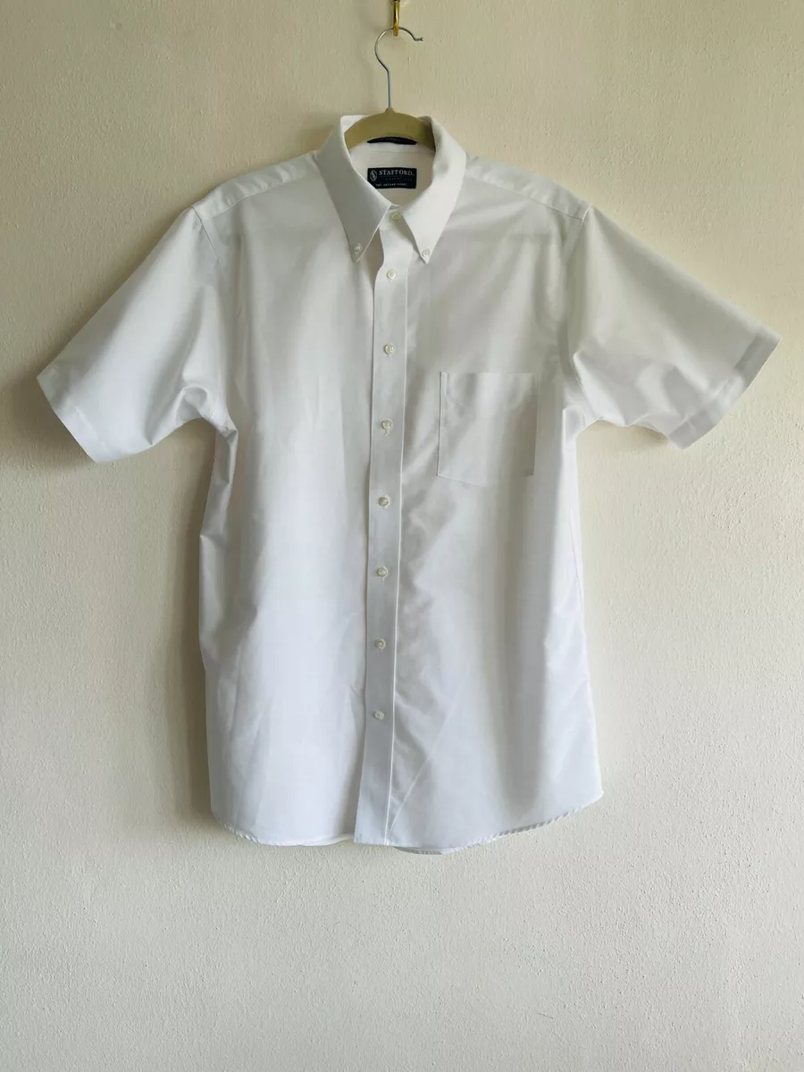 Stafford white dress shirts 2025