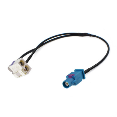 Antenna Splitter Cable FAKRA VW RCD RNS 310 510 Seat Skoda Adapter Audi RNS-E A6