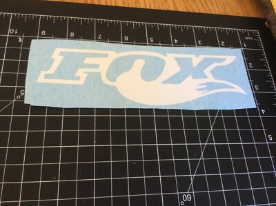 Fox decal  set of 2 will be sent of decals  fox decal set of 2