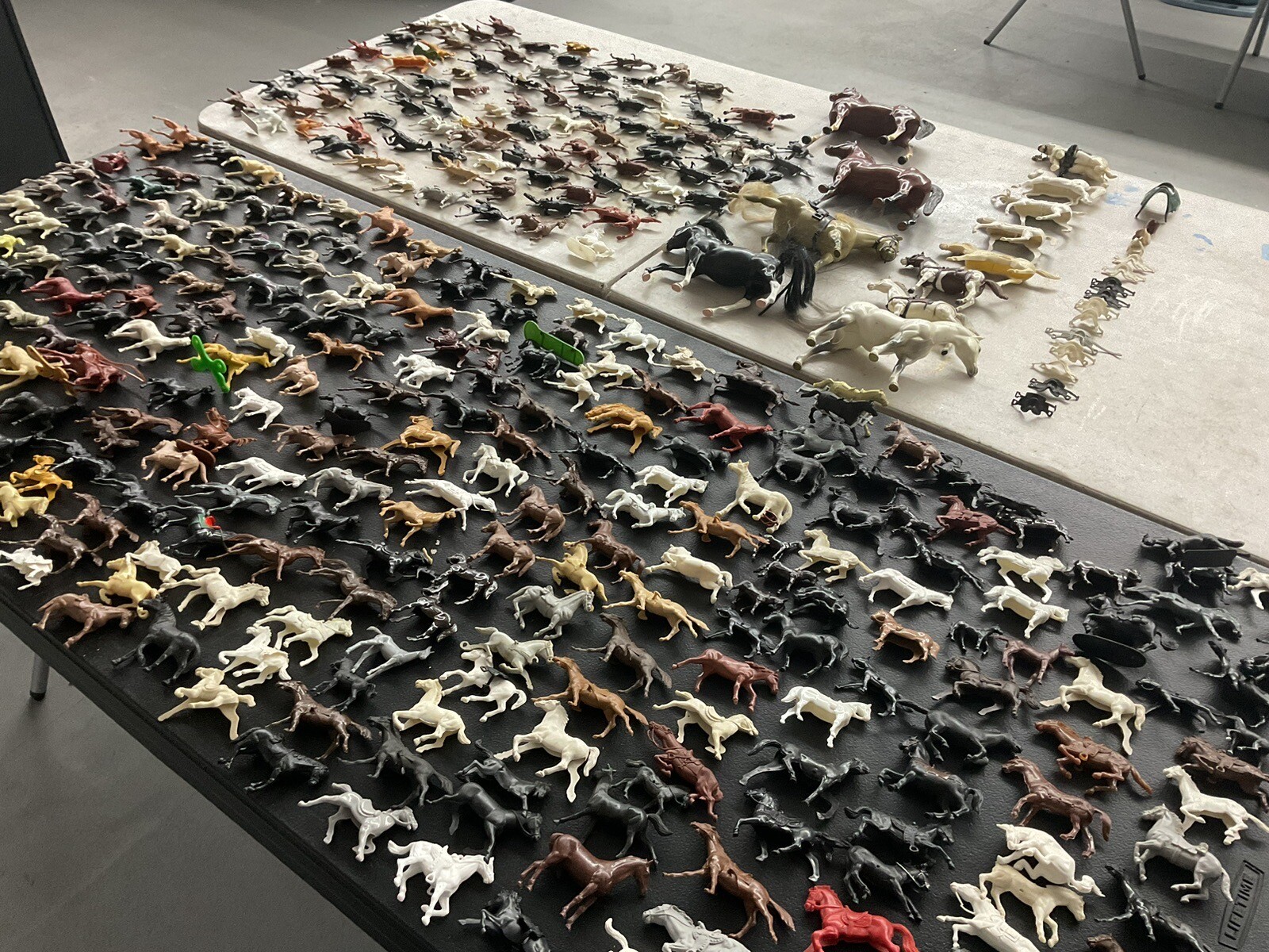 Large Lot Of 350 Vintage Marx Mpc China And More Toy Plastic Horses eBay