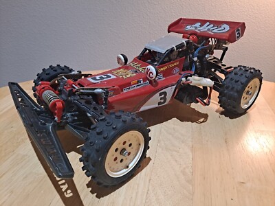 Tamiya 1/10TH Vintage Year 1985 Hot Shot 4WD Buggy Complete
