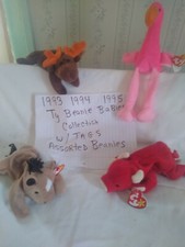 Ty Beanie Babies The Beanie Babies Collection w/Tags 1993-1999 Assorted Beanies