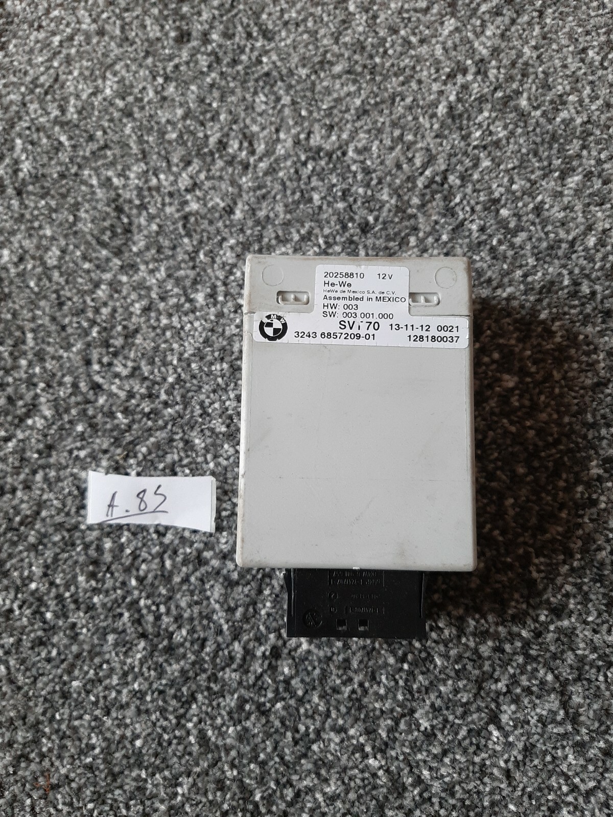 2012 BMW X5 Diesel ECU Steering Module 3243685720901 | eBay