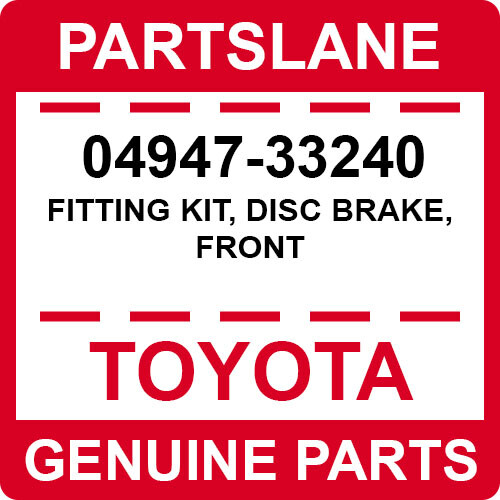 Toyota 04947 33240