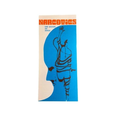 *Rare* Vintage  Narcotics- Some Questions And Answers  pamphlet from 1969