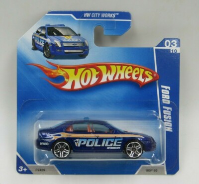 Hot Wheels Ford Fusion パトカー Ford Fusion Police * BLACK * Hot Wheels 2009 – Wheelcollectors LLC