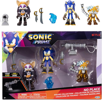 Sonic 3 Movie Action Figures 2.5-Inch Collector Toy Multi-Pack - Includes Favori