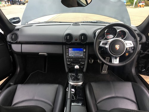 2012 62 PORSCHE CAYMAN R BLACK + LOW MILES + RARE MANUEL 1 OF 100+ FINANCE + PX - Picture 7 of 12