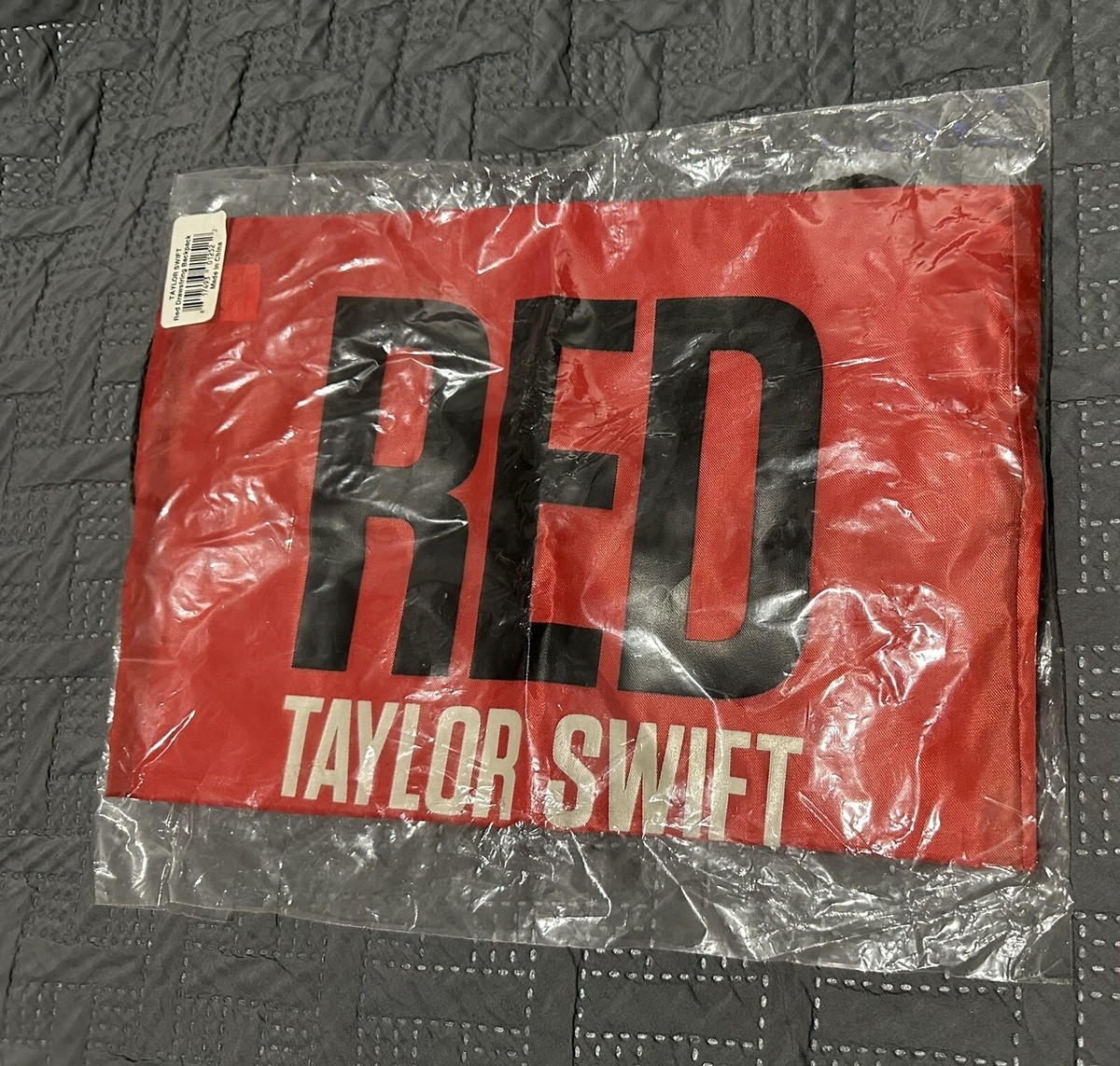 NWT Taylor Swift RED tour drawstring backpack 1-aefTq6oF.webp?v=1763383312&  main image 2