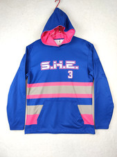 C&C Sports & Apparel Adult Size Medium Fleece Hoodie Excellent Made In USA 5879