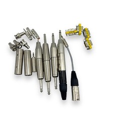 Lot of Neutrik NA3FP-UW, Dioche XLR to RCA, Adapter Male  Female