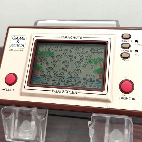 NINTENDO GAME AND & WATCH Parachute Wide Screen1981 Direct From Japan Very Rare - Picture 2 of 3