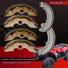 F+R Brake Shoes For Honda TRX300 Fourtrax 300 2WD 1988-2000 1989 1990 1991 1992 