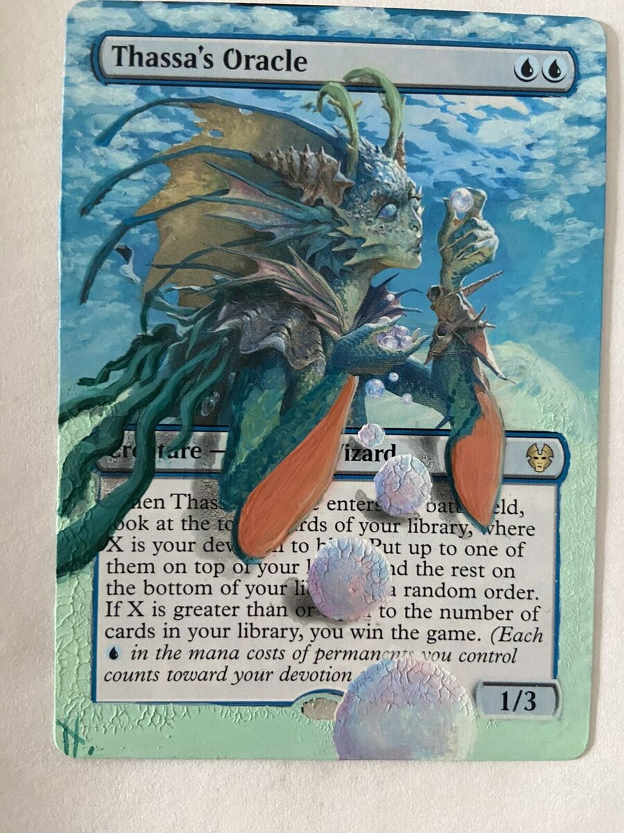 ALT ART MTG Thassa's Oracle Theros Beyond Death 073/254 Rare ALT ART MTG Thassa's Oracle Theros Beyond Death 073/254 Rare