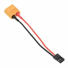 XT60 Male to JR Futaba Female Adapter 20awg 10cm Wire for Battery Hobby Toys FPV
