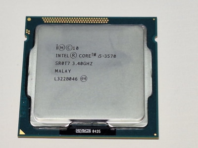 Intel Core i5-3570  3.40GHZ  SR0T7  Socket H2 LGA1155 CPU