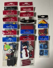 Paper Bliss Adhesive Embellishments-Variations-Santa, Snowman, Monkeying Around