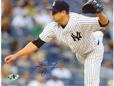 Nick Goody Signed Yankees 8x10 Photo (MAB Hologram) Indians 