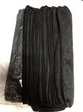 24 Pack Black Microfiber Towel All Purpose Cloth 16 x 16 Brand New