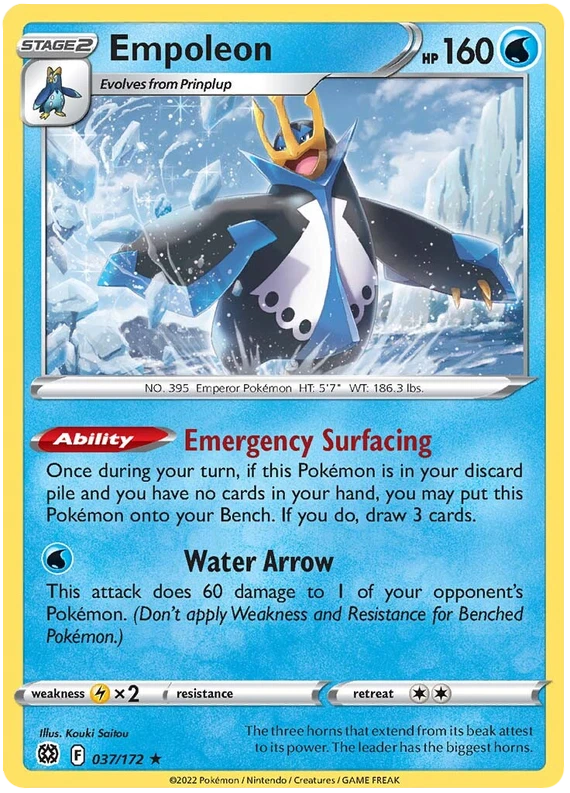 Empoleon V 074/070 S5r: Rapid Strike Master for sale | eBay