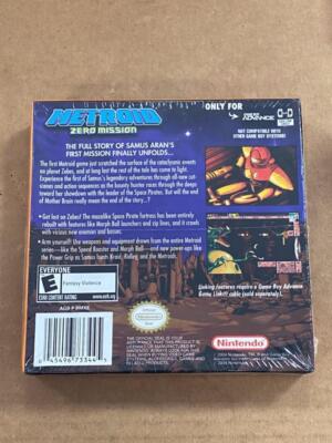 Metroid: Zero Mission (Nintendo Game Boy Advance, 2004) for sale