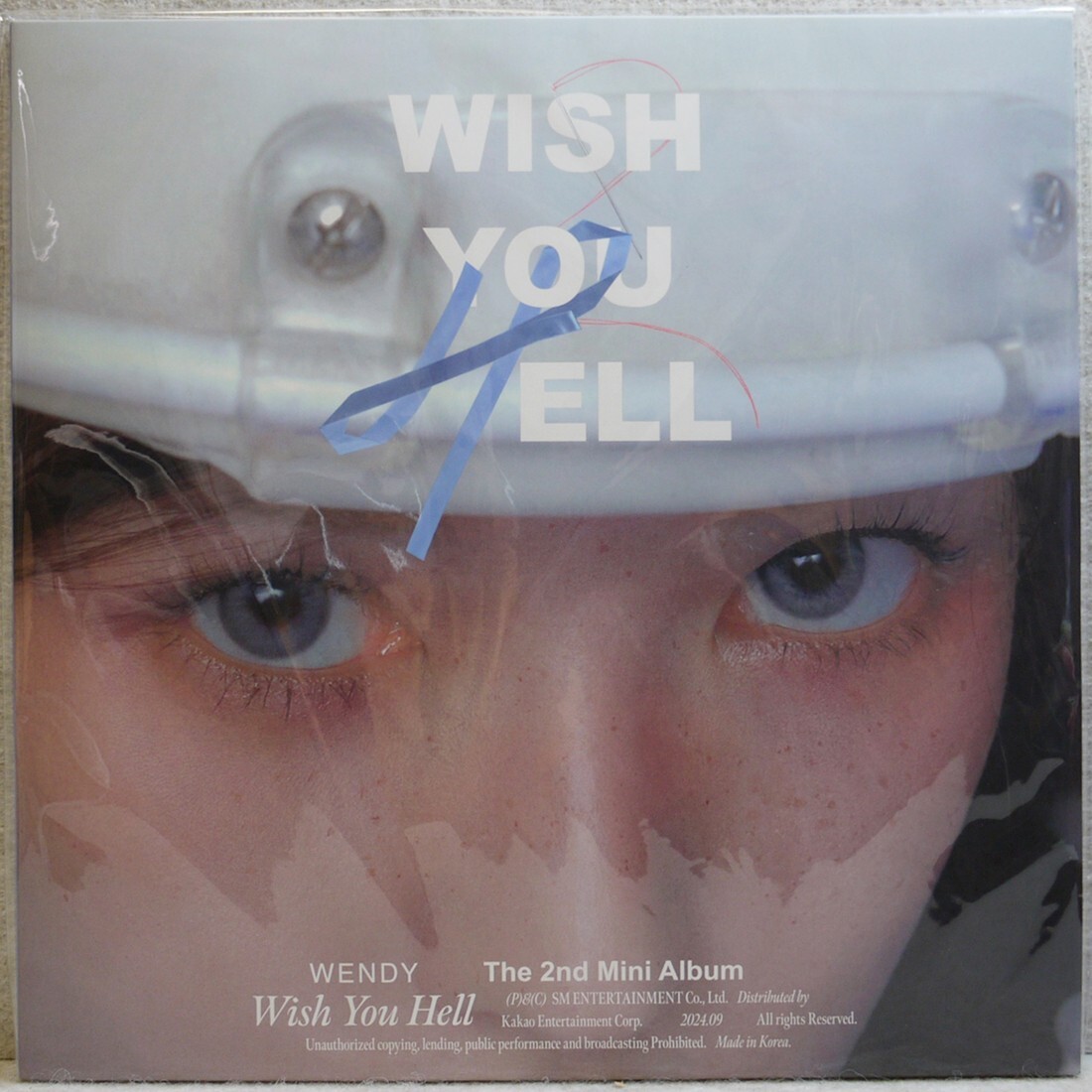 WENDY Wish You Hell LP Vinyl 2ND MINI ALBUM RED VELVET K-POP 2024
