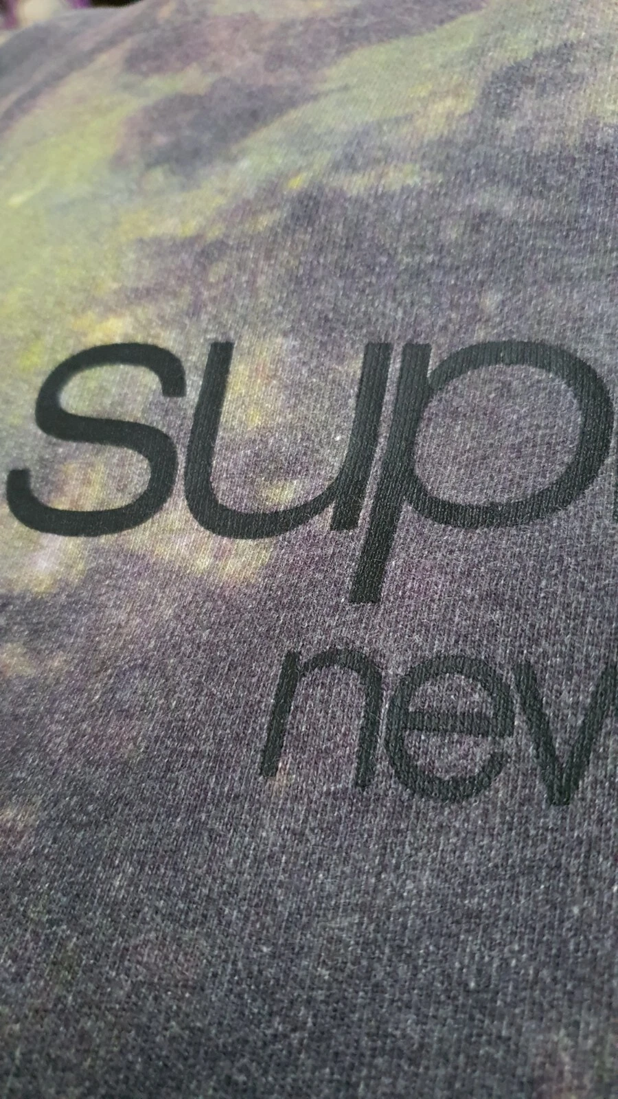 Felpa con cappuccio SS14 Supreme La Bein taglia M media multicolore vintage