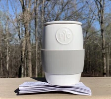 Pampered Chef #1529 Ceramic Egg Cooker - New Without Box- Instructions Included.