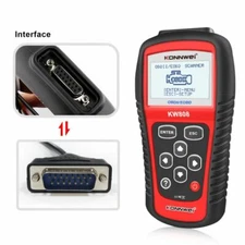 KONNWEI KW808 OBD2 OBDII EOBD Diagnostic Scanner Code Multi-language