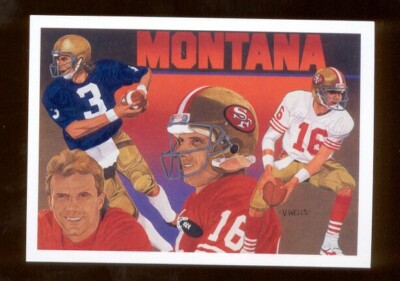1991 Upper Deck JOE MONTANA San Francisco 49ers Heroes Insert Card