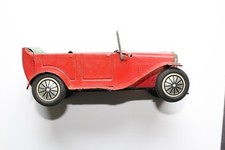 VINTAGE JAPANESE TIN TOY 4 DOOR ROADSTER CAR