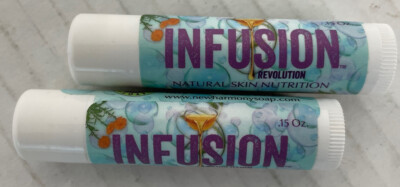 Lip Balm Vanilla & Cherry Organic Infusion Revolution-Desert Botanical Infused