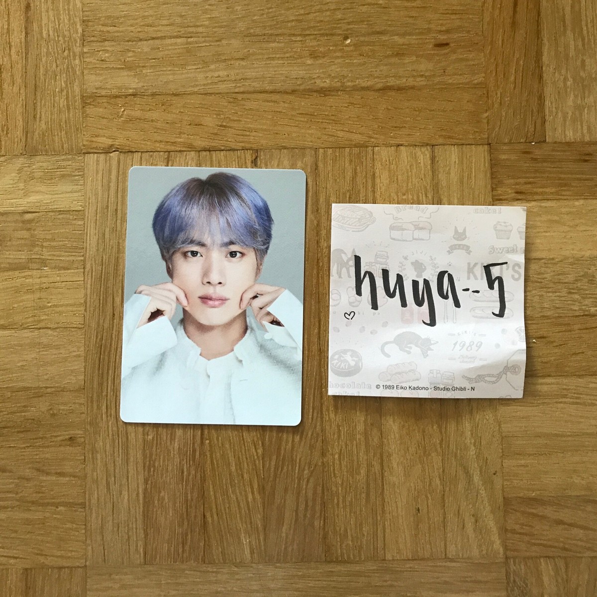 BTS LY Speak Yourself the Final Official Mini Photocard JIN Set [1