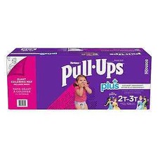 HUGGIES Pull-Ups Plus Training Pants 2T - 3T Girl 128 Pack 100417312