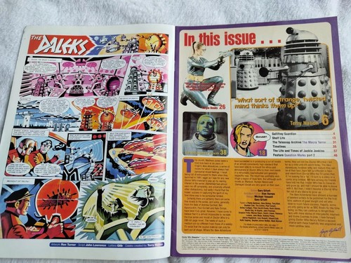 Doctor Who Magazine No 252 (June 1997). Terry Nation. Daleks. Ace. - Picture 3 of 4