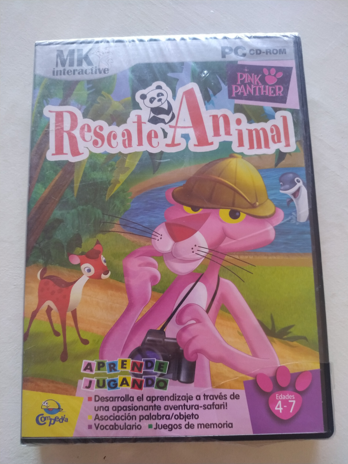 The Pink Panther Animal Rescue Juego PC CD-ROM Español New 3T